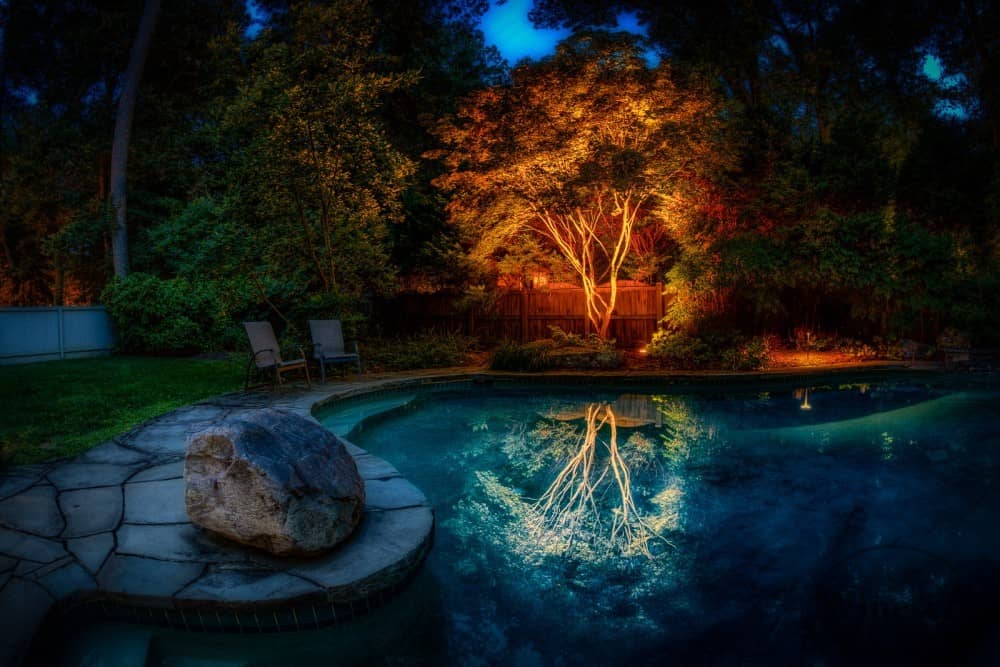 virginia beach landscape lighting image