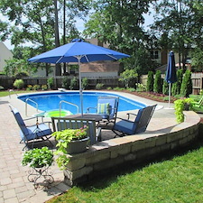 Backyard Pool Area Makover in Virginia Beach 1