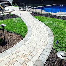 Outdoor Landscaping Pool Decking in Virginia Beach 2